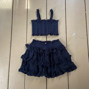 Free People skirt set